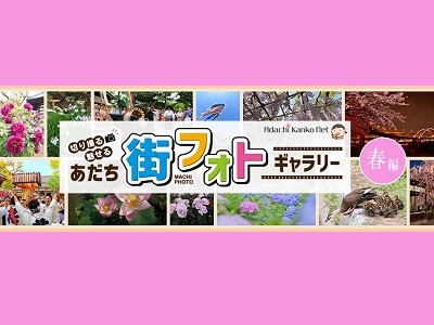 あだち街フォトギャラリー 春編