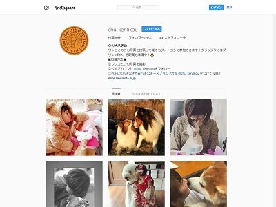 CHU犬ハチ公フォトコンテスト