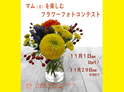 『マムを楽しむフォトコンテスト』 開催〜Instagram