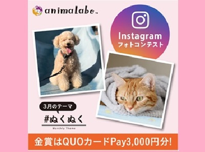 Instagramフォトコンテスト「#ぬくぬく」