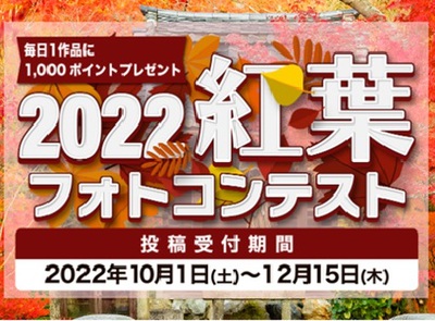 2022 紅葉フォトコンテスト
